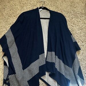 CAbi Tan Knit Poncho